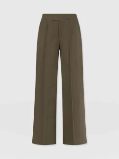Best Saint and Sofia Keller Wide Leg Pant - Khaki