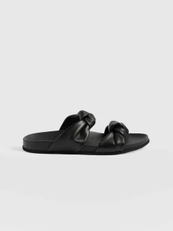 Discount Saint and Sofia Kingston Knot Sandal - Black