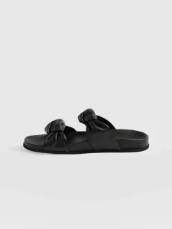 Discount Saint and Sofia Kingston Knot Sandal - Black
