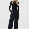 Clearance Saint and Sofia Langley Wide Leg Pant - Navy