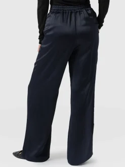 Clearance Saint and Sofia Langley Wide Leg Pant - Navy