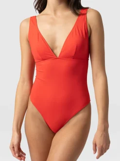 Fashion Saint and Sofia Levana Swimsuit - Red