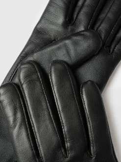 Online Saint and Sofia Luther Leather Gloves - Black