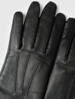 Online Saint and Sofia Luther Leather Gloves - Black
