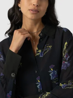 Discount Saint and Sofia Madison Shirt - Blue Lily Gardens