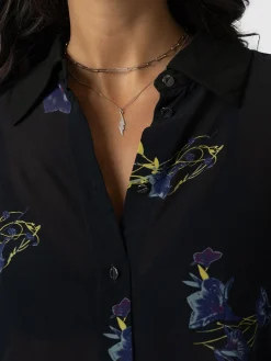 Discount Saint and Sofia Madison Shirt - Blue Lily Gardens