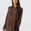 Best Saint and Sofia Madison Shirt - Brown Snake