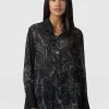 Outlet Saint and Sofia Madison Shirt - Spot Feather