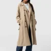 Hot Saint and Sofia Marion Double Breasted Trench - Beige
