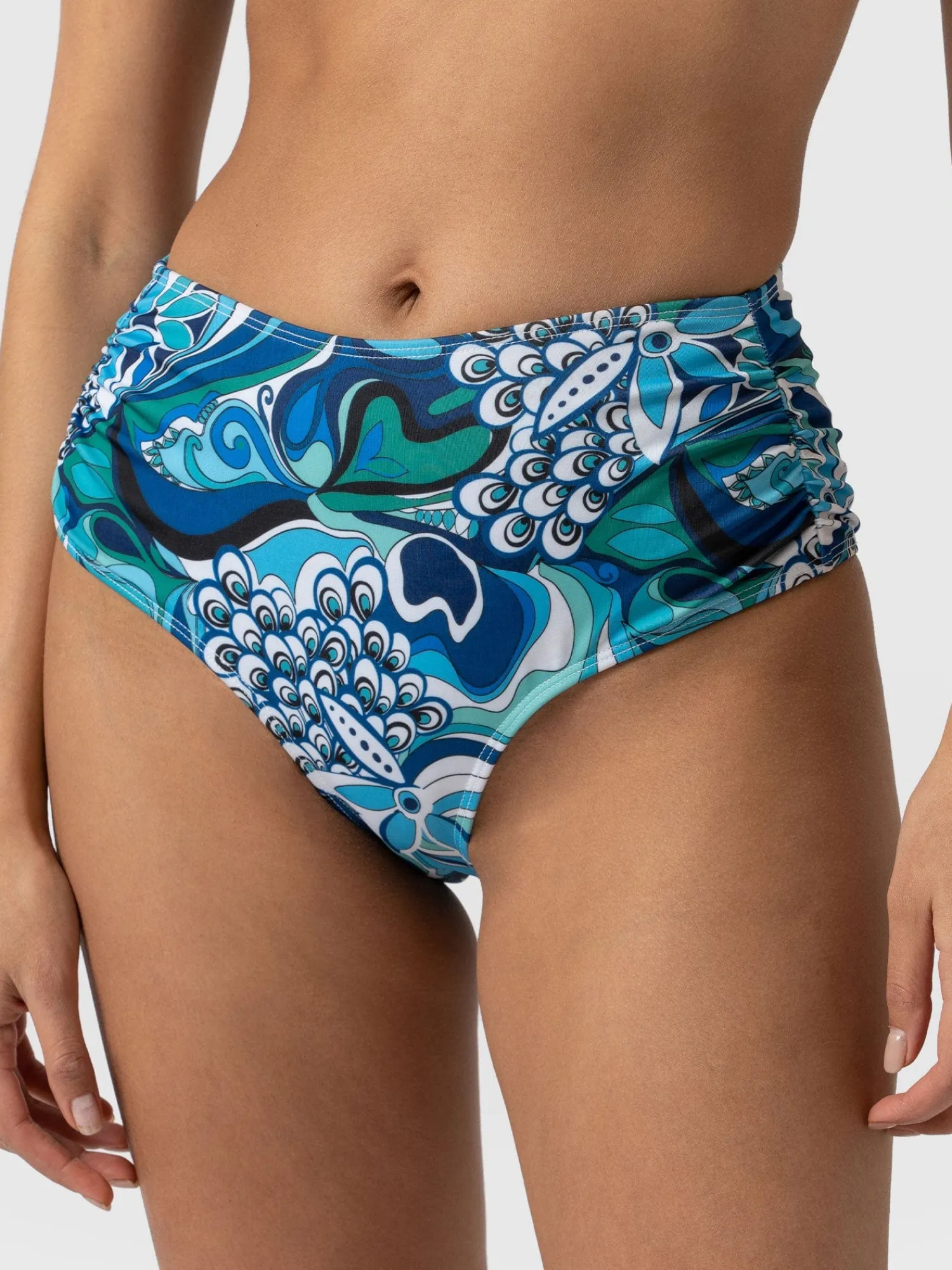 Sale Saint and Sofia Maya Bandeau Bikini Bottom - Paradise