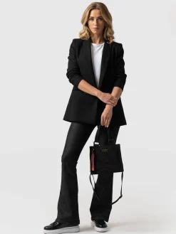 Outlet Saint and Sofia Mini Penny Tote Bag - Black
