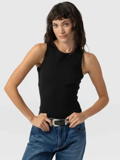 Clearance Saint and Sofia Nova Racer Vest - Black