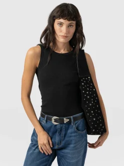 Clearance Saint and Sofia Nova Racer Vest - Black