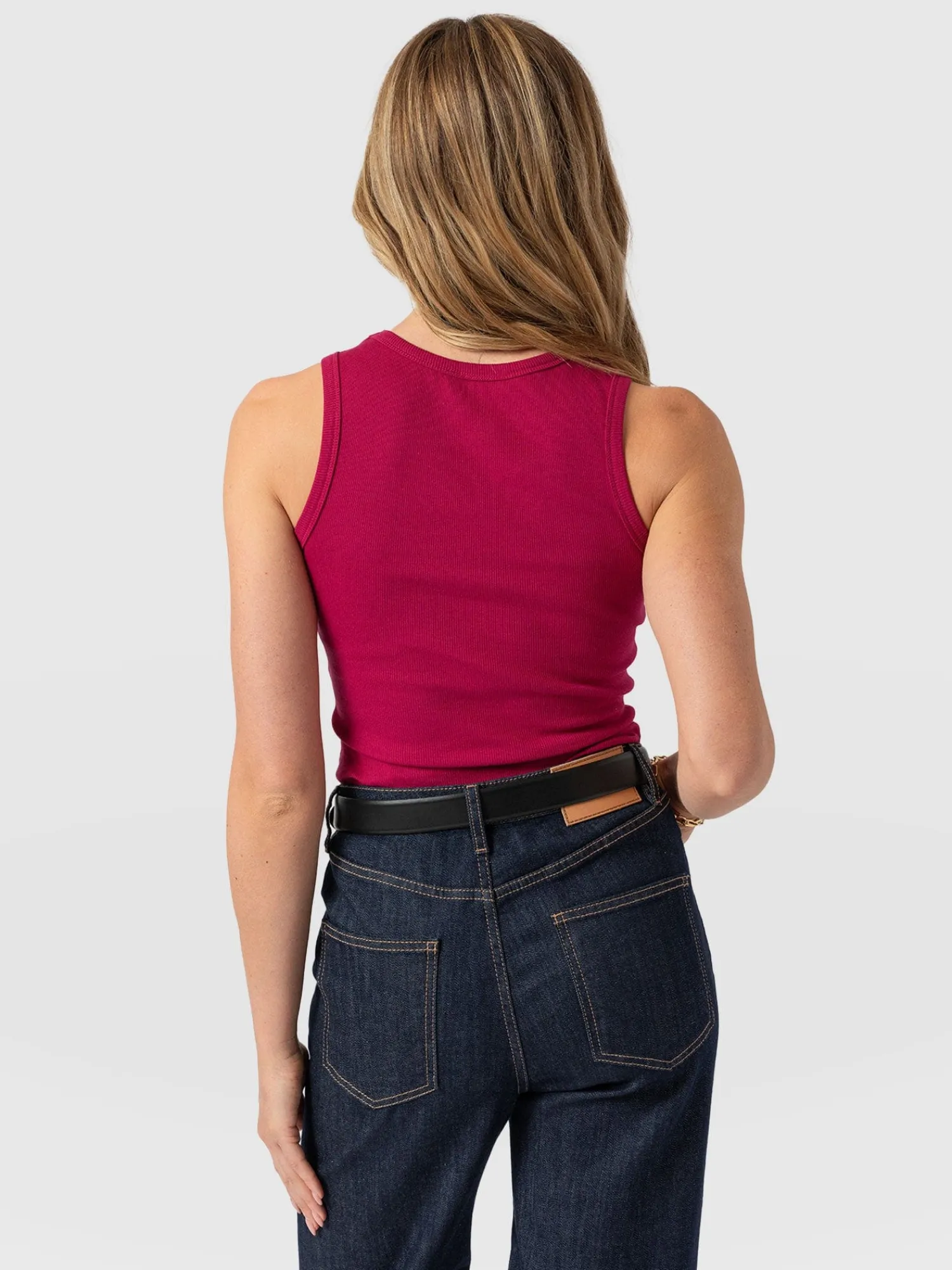 Sale Saint and Sofia Nova Racer Vest - Fuchsia Pink