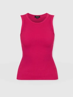 Sale Saint and Sofia Nova Racer Vest - Fuchsia Pink
