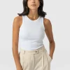 Online Saint and Sofia Nova Racer Vest - White