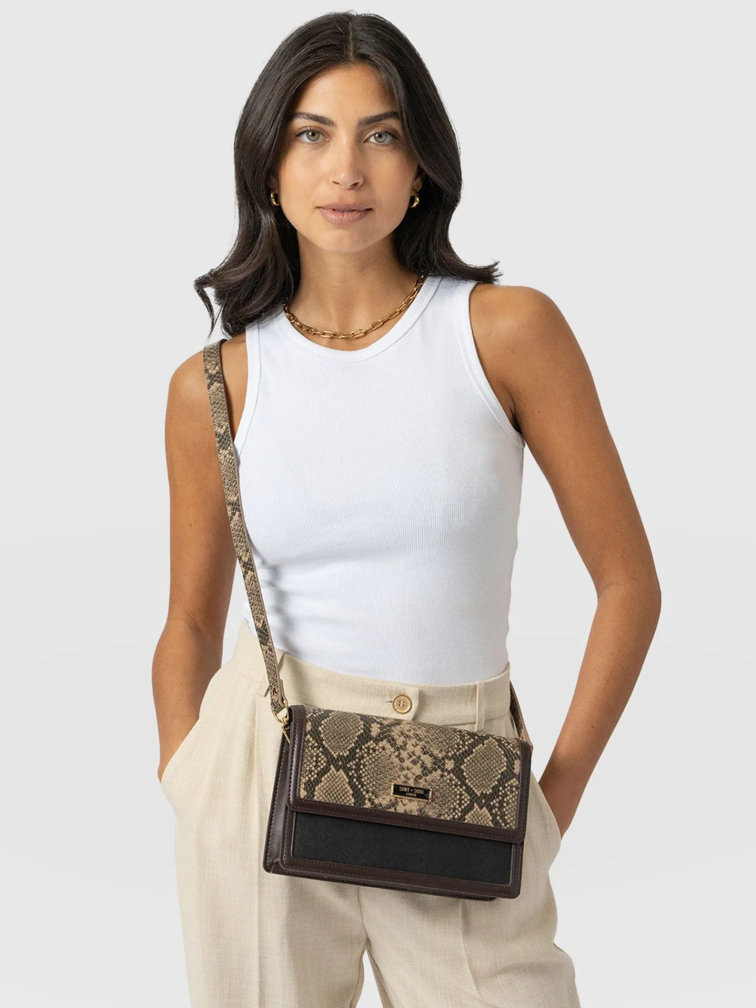 Online Saint and Sofia Nova Racer Vest - White