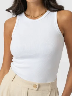 Online Saint and Sofia Nova Racer Vest - White