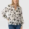 Hot Saint and Sofia Olivia Blouse - White Spring Floral