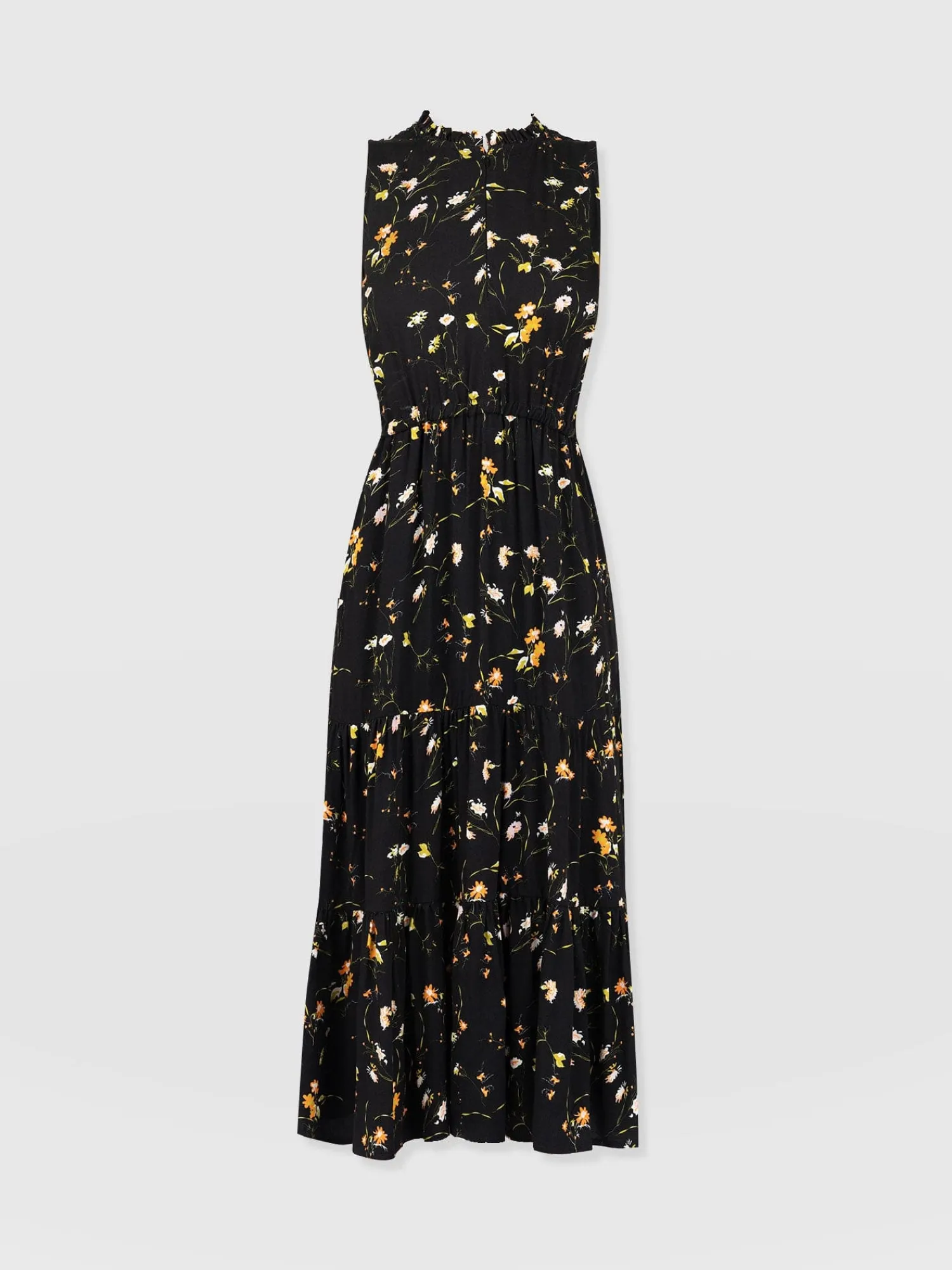 New Saint and Sofia Orla Dress - Black Floral