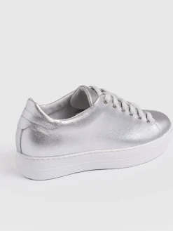 Sale Saint and Sofia Portland Sneaker - Silver