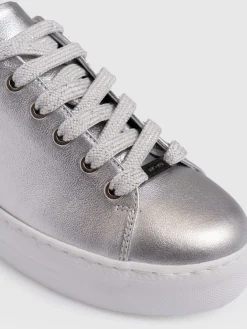 Sale Saint and Sofia Portland Sneaker - Silver