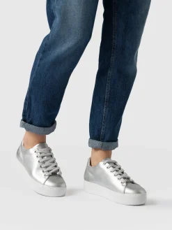 Sale Saint and Sofia Portland Sneaker - Silver