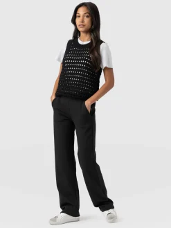 Hot Saint and Sofia Putney Pant - Black