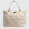 Hot Saint and Sofia Quilted Selene Shopper Bag - Cream