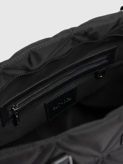 Discount Saint and Sofia Quilted Selene Shopper Bag - Black