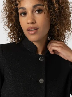 Sale Saint and Sofia Ramone Jacket - Zebra Jacquard