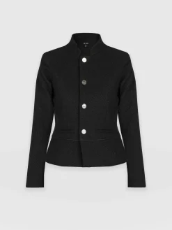 Sale Saint and Sofia Ramone Jacket - Zebra Jacquard