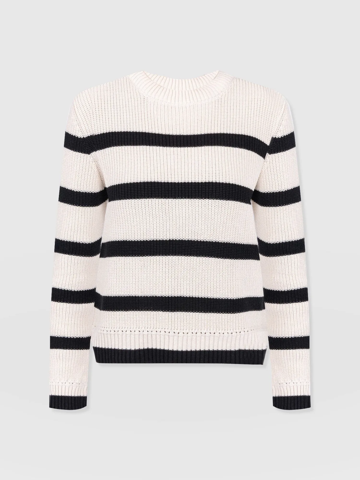 Discount Saint and Sofia Remy Crop Jumper - Stripe