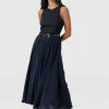 Discount Saint and Sofia Renee Contrast Dress - Navy