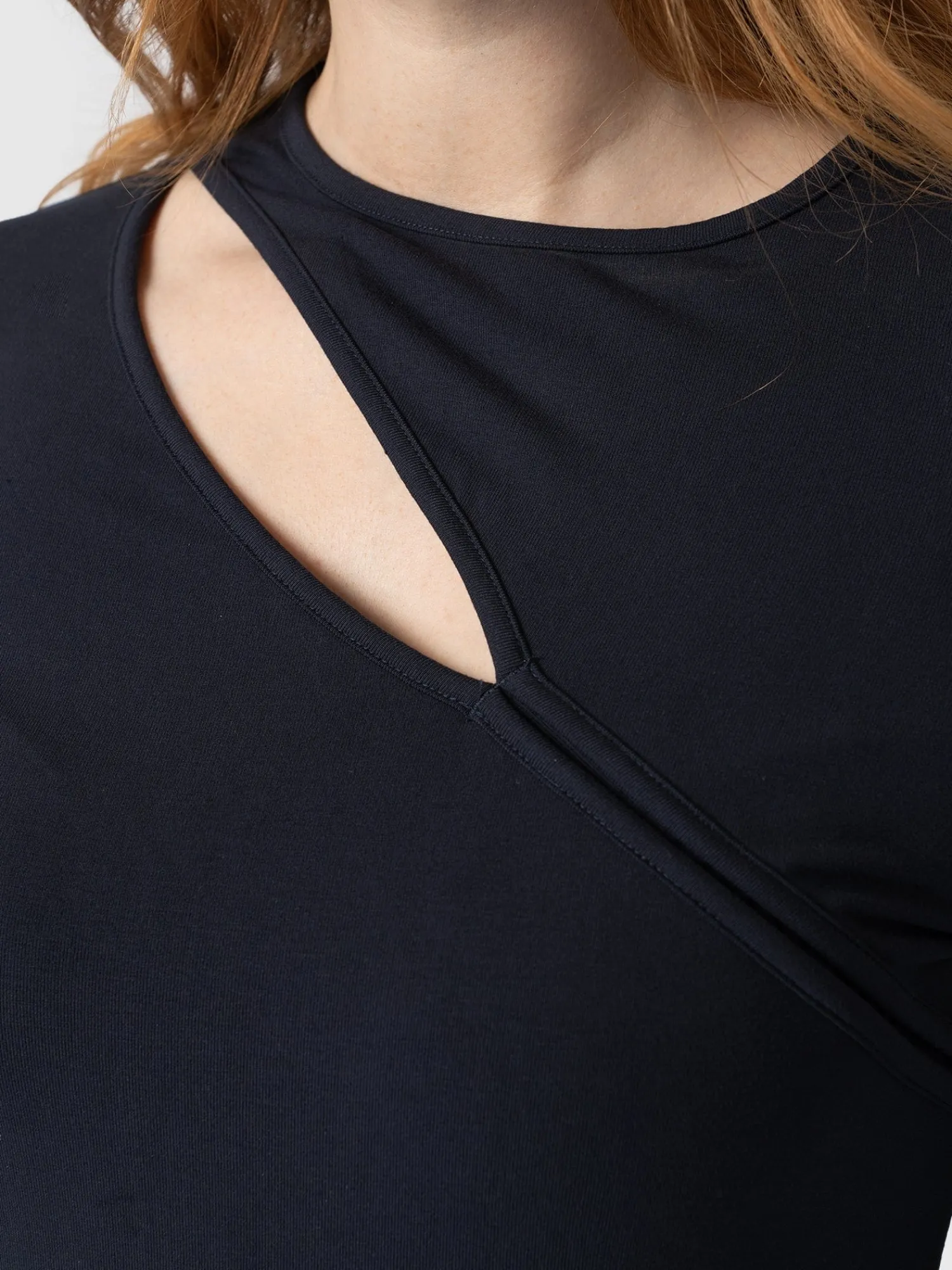 Clearance Saint and Sofia Reveal Viscose Runway Dress - Navy