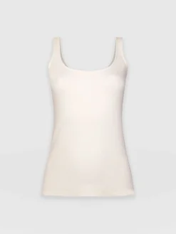 Outlet Saint and Sofia Rib Cami - Cream