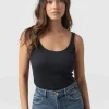 Clearance Saint and Sofia Rib Cami - Navy