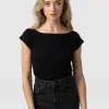 Outlet Saint and Sofia Riviera Tee - Black