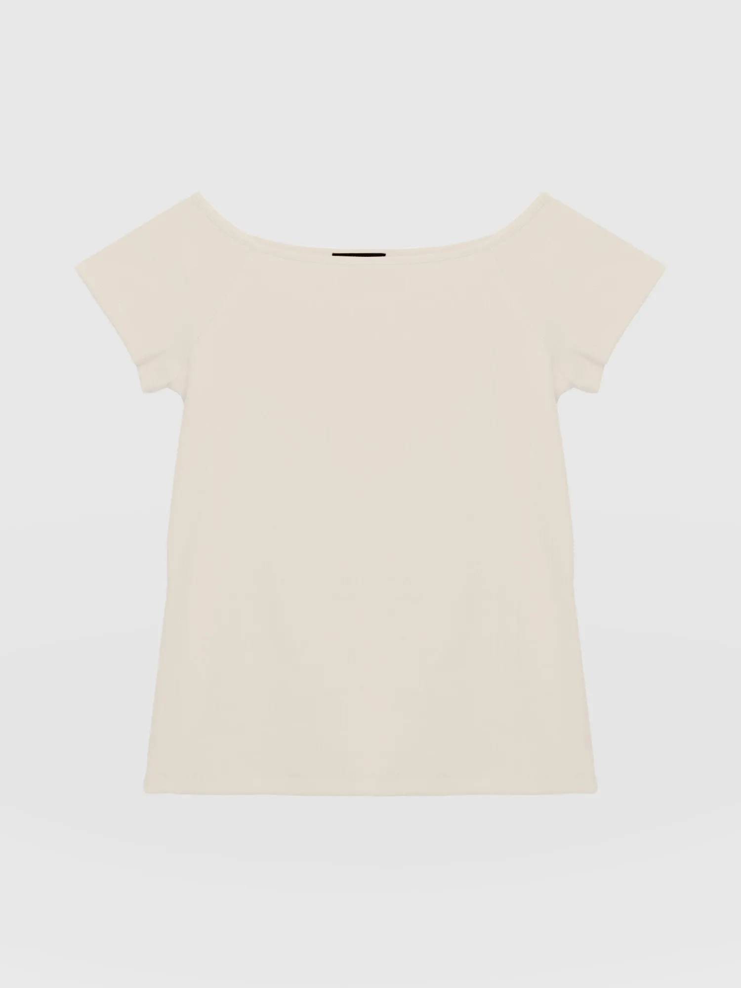 Clearance Saint and Sofia Riviera Tee - Cream
