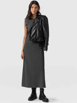 Sale Saint and Sofia Rowan Dress - Charcoal Eyelet