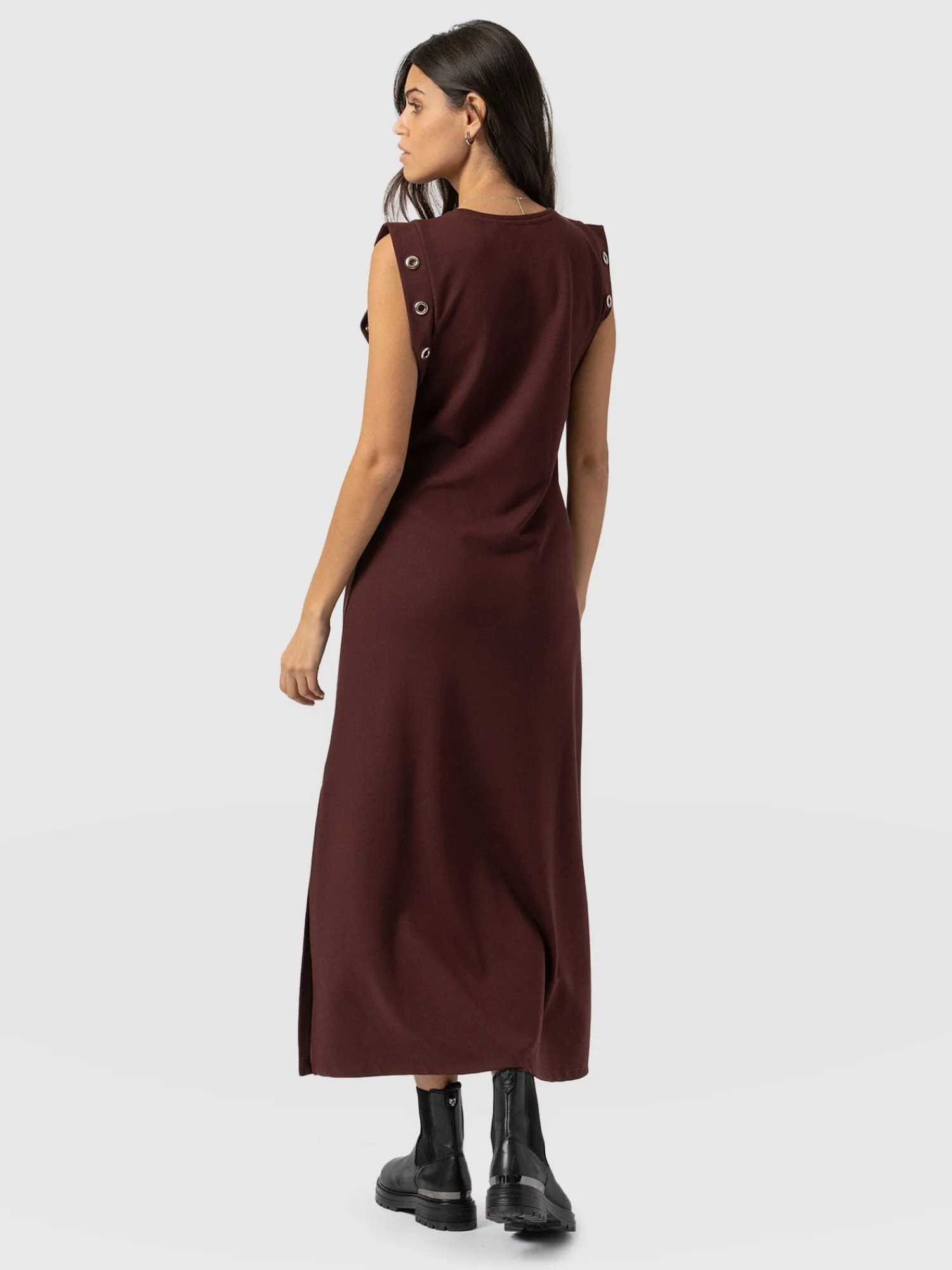 Sale Saint and Sofia Rowan Dress - Maroon
