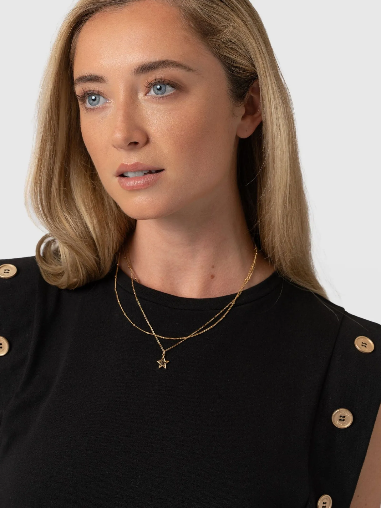 Sale Saint and Sofia Rowan Tee - Black