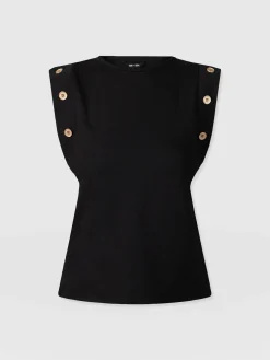 Sale Saint and Sofia Rowan Tee - Black