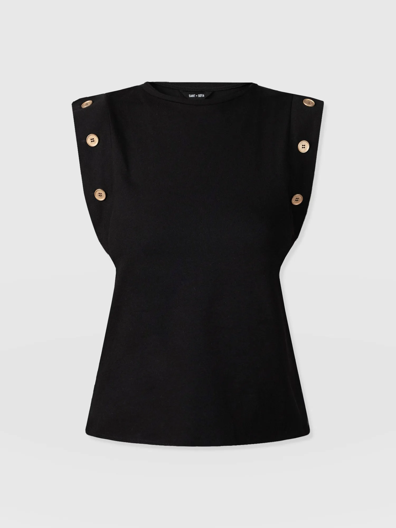 Sale Saint and Sofia Rowan Tee - Black