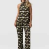 Best Saint and Sofia Rowan Wide Leg Pant - Black Daisy Floral