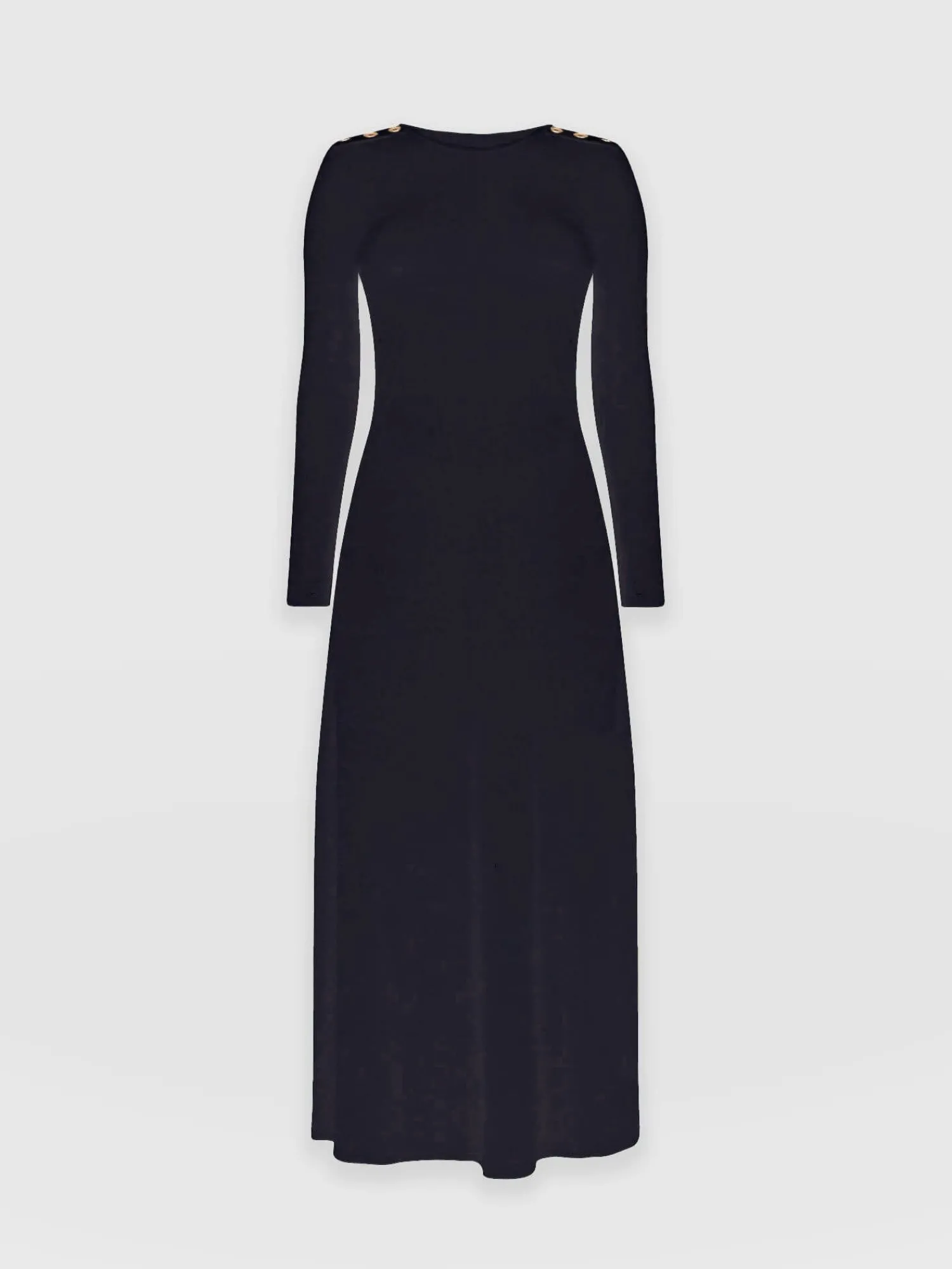 Hot Saint and Sofia Runway Maxi Dress - Navy