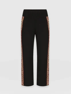 Clearance Saint and Sofia Runway Pant - Black Leopard