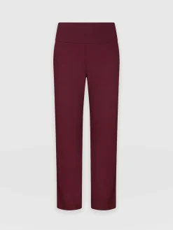 Fashion Saint and Sofia Runway Pant - Burgundy