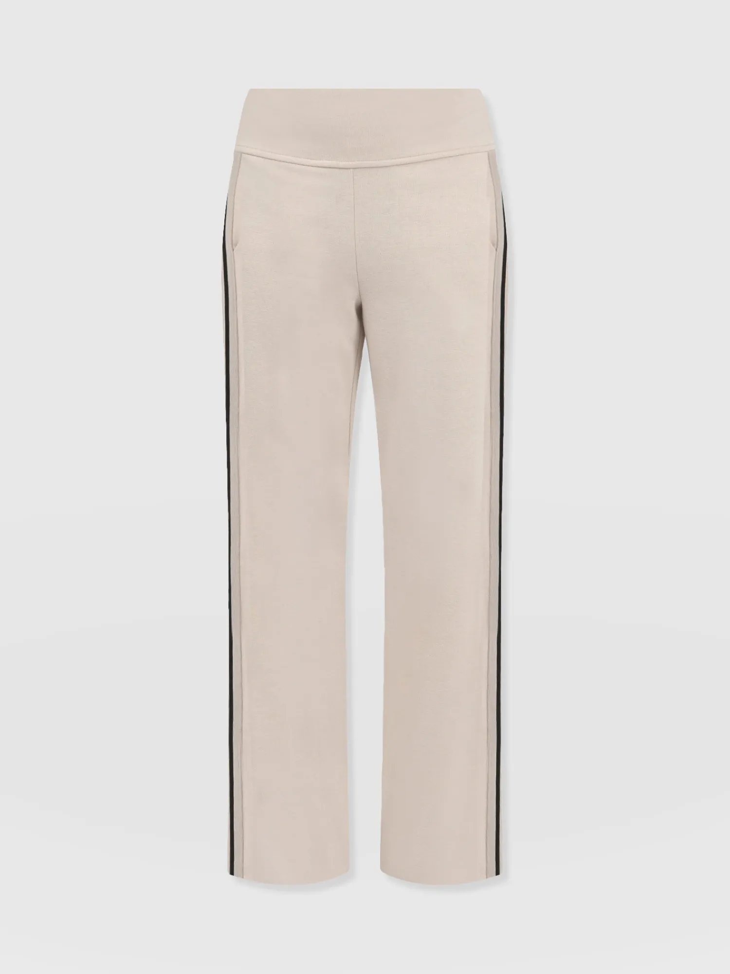 New Saint and Sofia Runway Pant - Light Beige Stripe