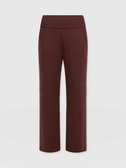 Online Saint and Sofia Runway Pant - Maroon - Bronze Stripe